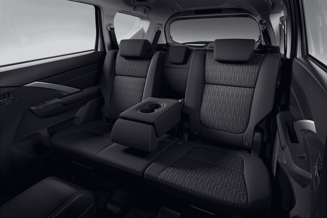 كسوة مقاعد قماشية سوداء عالية الجودة