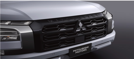 شعار غطاء المحرك أسود أو كروم