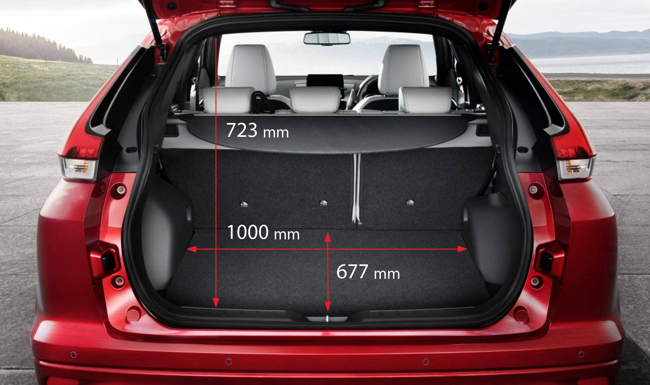 صندوق أمتعة بسعة 331 لتراً