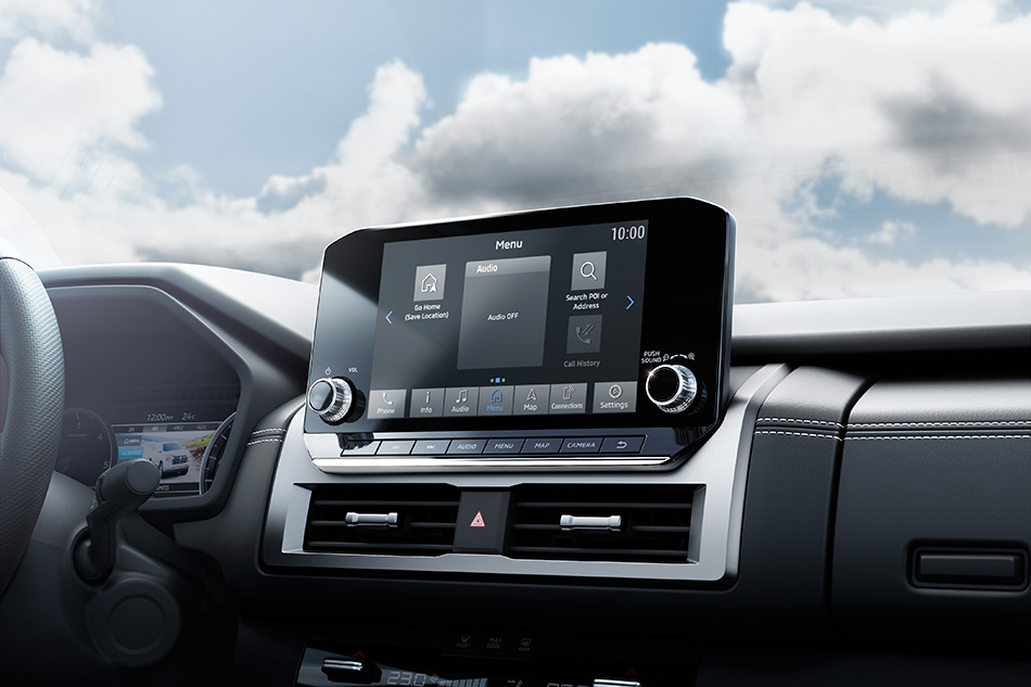 نظام معلومات وترفيه بشاشة 9 بوصة